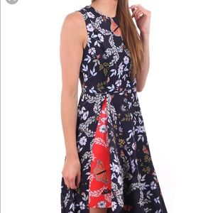 Ted Baker Kyoto Gardens Fold Dress